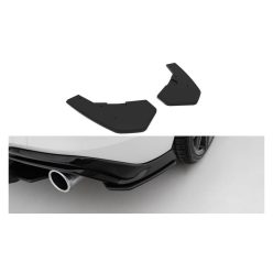   Splitter Volkswagen Golf GTI Mk8 Rear Side Street Pro Black-Red v.2
