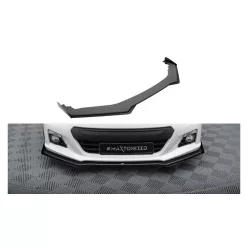 Splitter Subaru BRZ Mk1 Front Street Pro Black + Gloss Flaps