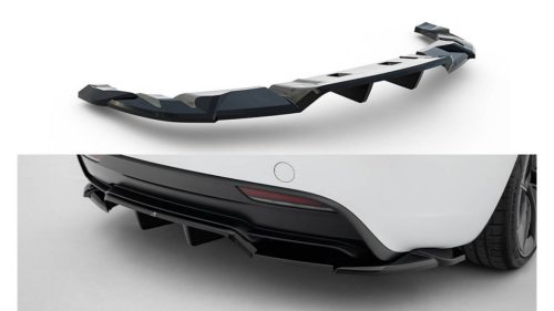 Splitter Tesla Model 3 Performance Mk1 Facelift Rear Central with Diffuser v.2