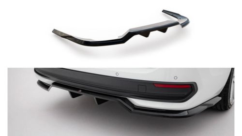 Splitter Volkswagen Passat B9 Rear Central with Diffuser