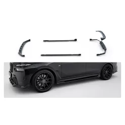 Splitters set BMW X7 G07 M-Pack Facelift Carbon