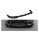Splitter Mitsubishi Lancer EVO X Front Street Pro Black-Red + Gloss Flaps