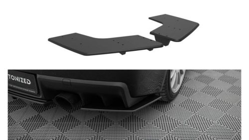 Splitter Mitsubishi Lancer EVO X Rear Side Street Pro Black-Red
