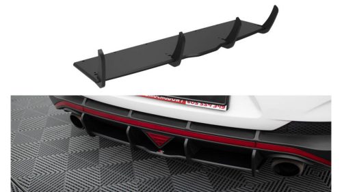 Diffuser Hyundai I30 N Fastback Mk3 Rear Street Pro Red