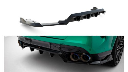 Splitter BMW X6 M F96 Facelift Rear Central with Diffuser