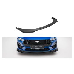   Splitter Ford Mustang GT Mk7 Front Street Pro Black-Red + Gloss Flaps