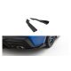 Splitter Ford Mustang GT Mk7 Rear Side Street Pro Black + Gloss Flaps