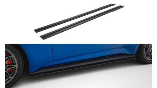 Side Skirts Ford Mustang GT Mk7 Street Pro Black-Red