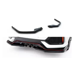Splitter Honda Civic Sport Mk 10 Rear Central