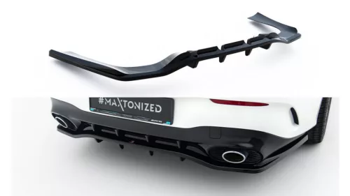 Splitter Mercedes-Benz AMG CLA 35 45 Shooting Brake C118 Facelift Rear Central with Diffuser