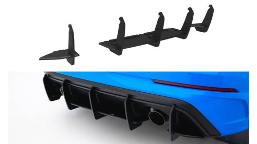 Diffuser Ford Focus RS Mk3 Rear Street Pro v.2 Wersja USA Black