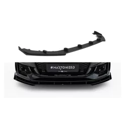 Splitter Audi RS5 F5 Front Street Pro Black + Gloss Flaps