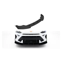   Splitter Cupra Formentor Mk1 Facelift Front Street Pro Black-Red + Gloss Flaps