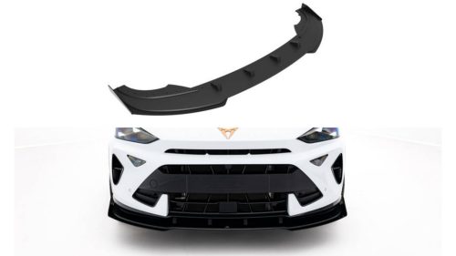 Splitter Cupra Formentor Mk1 Facelift Front Street Pro Black-Red + Gloss Flaps
