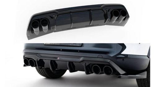 Diffuser Cupra Formentor Mk1 Facelift Silver Rear Valance v.3 Gloss Black