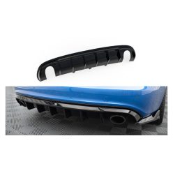   Diffuser Audi A4 S-Line B8 Rear Valance Version with single exhaust tips