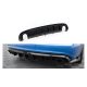 Diffuser Audi A4 S-Line B8 Rear Valance Version with single exhaust tips