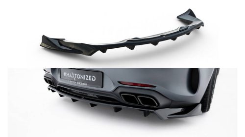 Splitter Mercedes-Benz GT C C190 Facelift Rear Central with Diffuser