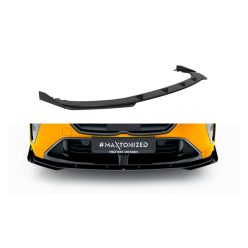   Splitter BMW 1 F70 M-Pack Front Street Pro Black + Gloss Flaps