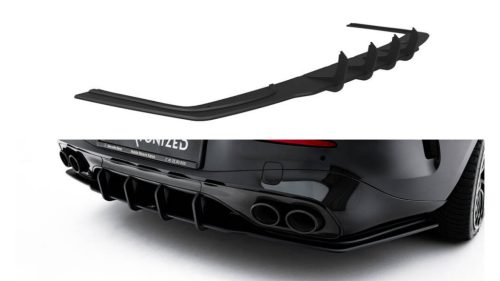 Diffuser Mercedes-Benz AMG CLE 53 C236 Rear Street Pro Black-Red