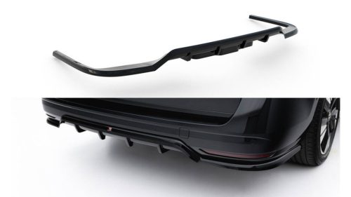 Splitter Volkswagen Multivan Long T7 Rear Central with Diffuser