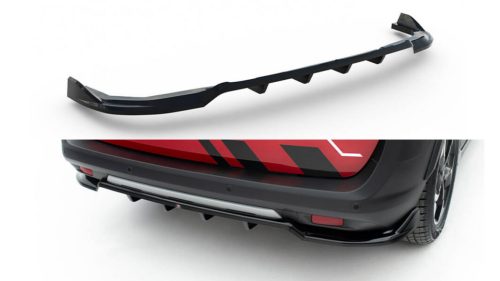 Splitter Ford Tourneo Courier Mk2 Rear Central with Diffuser