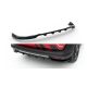 Splitter Ford Tourneo Courier Mk2 Rear Central with Diffuser