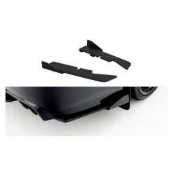   Splitter Subaru Impreza WRX STI Mk3 Facelift Rear Side Street Pro Black + Gloss Flaps