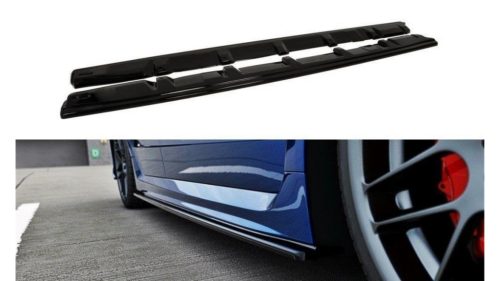 Diffuser Subaru Impreza IV WRX STI Side Skirts v.1 Gloss Black
