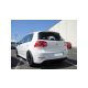 Diffuser Volkswagen Golf V R32 Rear with 1 exhaust hole, for GTI exhaust