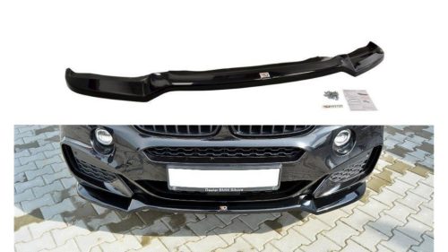 Splitter BMW X6 F16 M-Pack Front v.1 Gloss Black