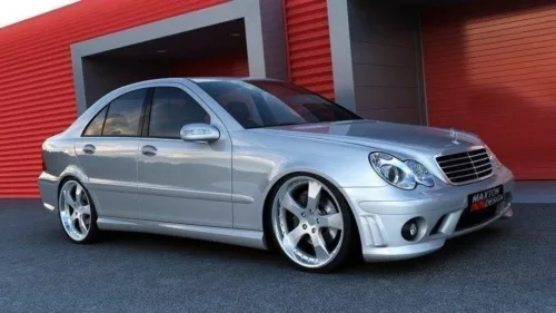 Bumper Mercedes-Benz C W203 Front AMG 204 Look Primed