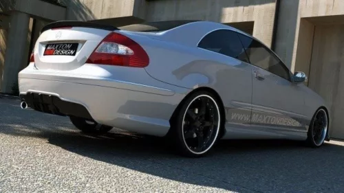 Bumper Mercedes-Benz CLK W209 Rear AMG Look Primed