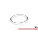 Decorative stripe for self sticking White