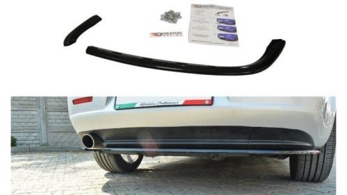 Splitter Alfa Romeo 159 Rear Central without Diffuser Gloss Black