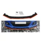 Splitter Subaru BRZ Facelift Front v.4 Gloss Black + Red