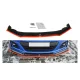 Splitter Subaru BRZ Facelift Front v.5 Gloss Black + Red