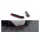 Splitter Subaru BRZ Rear Side v.2 Gloss Black + Red