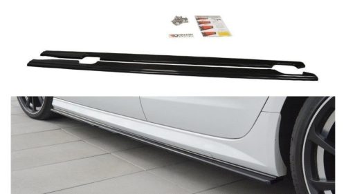 Diffuser Audi A6 C7 S-Line Side Skirts Gloss Black