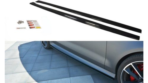 Diffuser Audi RS7 C7 Facelift Side Skirts v.1 Gloss Black