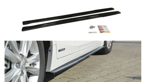 Diffuser Lexus CT I Facelift Side Skirts Gloss Black