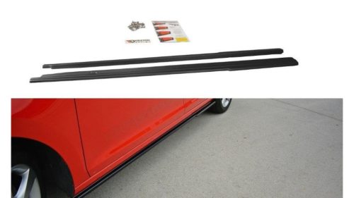 Diffuser Skoda Rapid Side Skirts Gloss Black