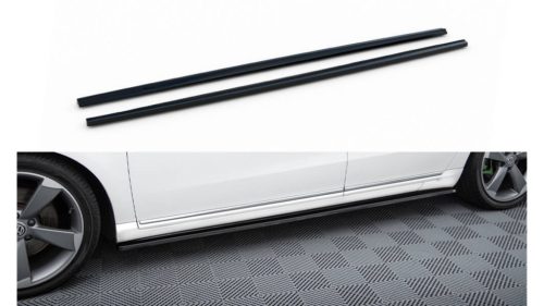 Diffuser Volkswagen Passat B7 R-Line Side Skirts Gloss Black