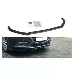 Splitter Mazda 3 III Facelift Front v.1 Gloss Black
