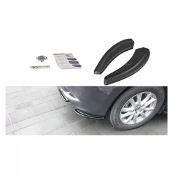 Splitter Mazda 3 III Facelift Rear Side Gloss Black