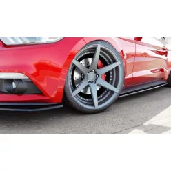 Diffuser Ford Mustang VI Side Skirts Gloss Black