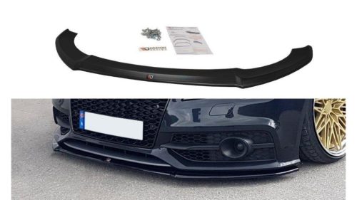Splitter Audi A7 C7 S-Line Front v.1 Gloss Black