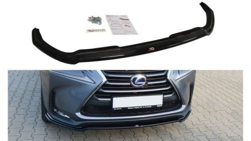 Splitter Lexus NX I Front v.1 Gloss Black