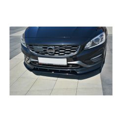 Splitter Volvo V60 Polestar Facelift Front v.1 Gloss Black