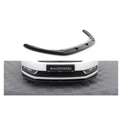 Splitter Volkswagen Passat B7 R-Line Front v.1 Gloss Black